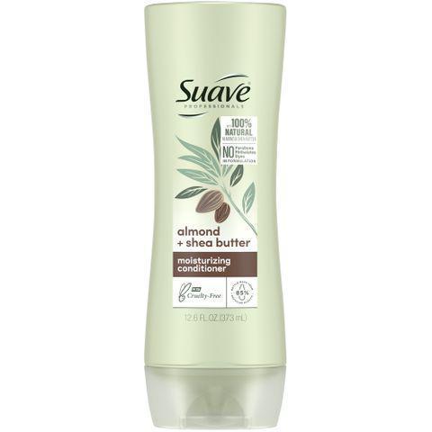 Suave Pro Almond & Shea Conditioner 12.6oz · Moisturizing conditioner infused with ingredients known for their rich emollients. Formula replenishes hair to leave it feeling well nourished and beautiful.