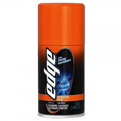 Edge Sensitive Shave Gel 2.75oz · Get that close, refreshing shave your face deserves to give you an extra edge to your day. With added aloe to reduce nicks, cuts and irritation.