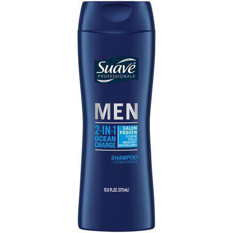 Suave Men 2-in-1 Ocean Charge 12.6oz · This 2 in 1 Shampoo and Conditioner cleans and conditions hair all in one step. The light-weight formula lathers and rinses clean without weighing hair down.