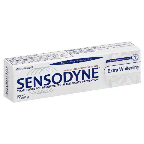 Travel Synsodyne Toothpaste .8oz · Sensodyne Rapid Relief toothpastes provide proven pain relief in just 3 days with twice daily brushing