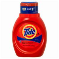 Tide Liquid 2X Original Scent 25oz · Detergent specifically designed to cover your many laundray needs. Works on the toughest sta...