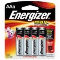 Energizer Max AA 8 Pack · Long -lasting batter for all of your  high tech-devices.