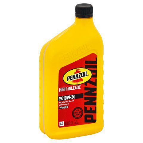Pennzoil High Mileage 10W30 1 Quart · Pennzoil motor oil, America's most trusted motor oil***, is an advanced proprietary conventional formula with active cleansing agents that is engineered to help