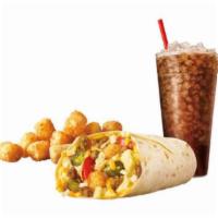 Premium Breakfast Burritos · Your choice of the ultimate meat & cheese or super sonic breakfast burrito. Includes entree,...