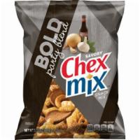 Chex Mix Bold Party 3.75oz · This mix combines the classic seasoned snack mix with an intense savory flavor.