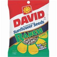 David Ranch Sunflower Seeds 5.25oz · Roasted and salted in the shell for a robust, salty flavor then dusted with ranch seasoning ...