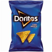 Doritos Cool Ranch 2.75 oz · Bold burst of onion, garlic, tomato, and spice that merge together to create the cool ranch ...
