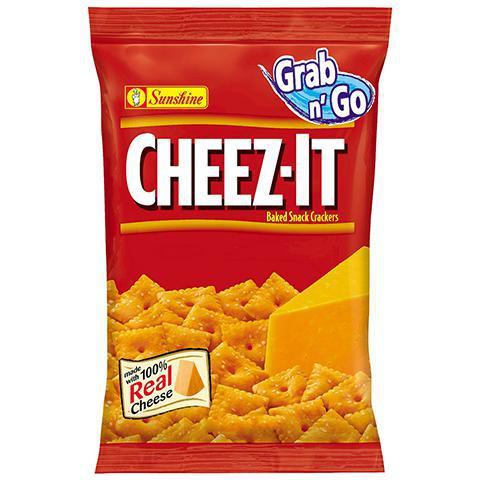 Cheez-It Original Cheddar 3oz · Perfectly salty crackers made with 100% real cheese that's been carefully aged.