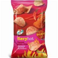 7-Select Fiery Hot Potato Chips 2.5oz · These chips pack in the flavor of hot and delicious spices with salt, sugar and onion powder...