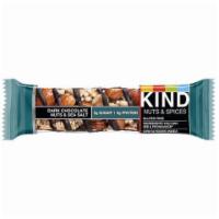 Kind Dark Chocolate Nut Sea Salt 1.4oz · Five super grain bar ncluding oats and quiona with semi-sweet chocolate chips.