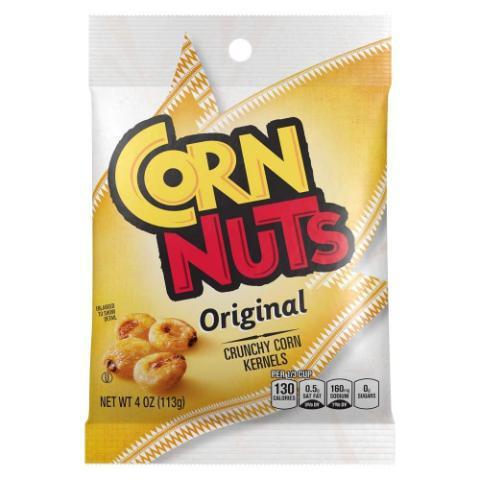 Corn Nuts Crunchy Corn Kernels Original 4oz · Real roasted corn kernels with a  distinctive crunch.
