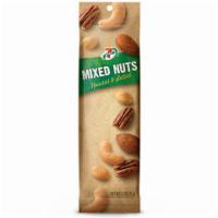 7-Select Mixed Nuts 2.5oz · A mix of roasted and salted almonds, peanuts, cashews and pecans.