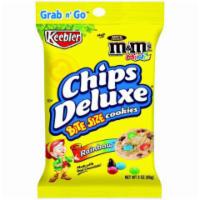 Keebler® Chips Deluxe® Rainbow With M&M'S® 3oz · These delightful treats are fresh from the Hollow Tree and feature extra-thick cookies with ...