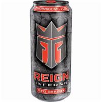 Reign Inferno Red Dragon 16oz · Introducing Reign Inferno, a new thermogenic fuel that burns calories & accelerates metaboli...