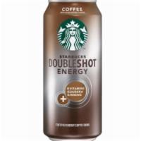 Starbucks Doubleshot Energy Coffee 15oz · A powerful brew of espresso, B vitamins, and natural milk proteins. !