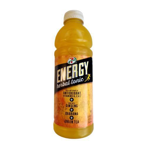 7-Select Energy Herbal Tonic 23.9oz · Made with Ginseng and Guarana, 7-Select Herbal Tonic is sure to give you the boost of energy your body needs to get through the day!