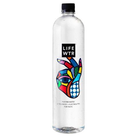 LifeWtr 1L · Life is all about drinking purified water that's pH balanced with electrolytes.