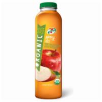 7-Select Organic Apple Juice 12oz · Oraganic ripe flavor that serves as an excellent source of Vitamin C
