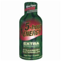 5-Hour Energy Strawberry Watermelon 1.93oz · Berry-flavored energy shot that contains a blend of vitamins, nutrients and caffeine – all w...