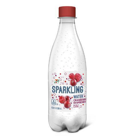 7-Select Sparkling Cranberry Raspberry Water 16.9oz · Enjoy the crisp, clean taste of cranberries blended with raspberries and refreshing sparkling water to refresh and hydrate throughout the day