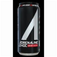 Adrenaline Shoc Shock Wave 16oz · High performance natural energy blend of green coffee beans, yerba mate, coffee fruit extrac...