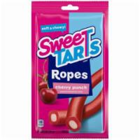SWEETARTS Soft & Chewy Ropes Cherry Punch Candy 5oz Bag · Soft & Chewy with a tangy cherry flavored filling, SweeTARTS Ropes Cherry Punch explode with...