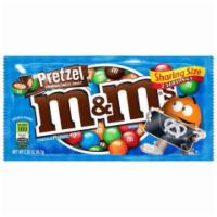 M&M Pretzel Sharing Size 2.83oz · A delicious treat with a satisfying, salty crunch.