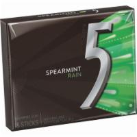 5 Rain Spearmint Sugarfree Gum 15 Count · Grab a stick of tingling Spearmint Rain flavor.
