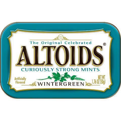 Altoids Wintergreen 1.76oz · Small mints, big minty flavor!