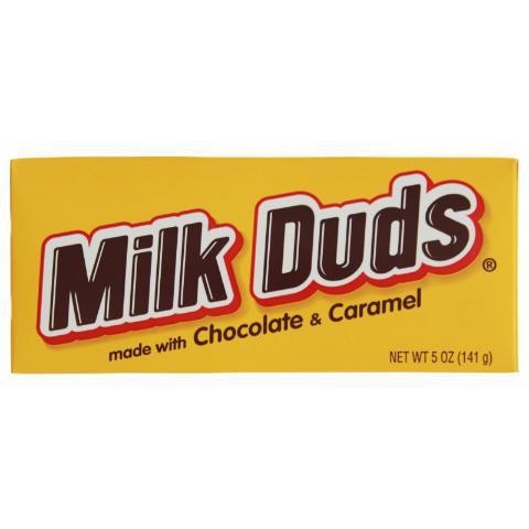 Milk Duds Theater Box 5oz · Lots of caramel covered in chocolate.