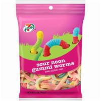 7-Select Sour Neon Gummi Worms 5oz · Devour this tasty, sour fruity candy.