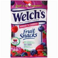 Welch's Berries 'N Cherries Fruit Snacks 5oz · A sweet, tart, fruity snack.