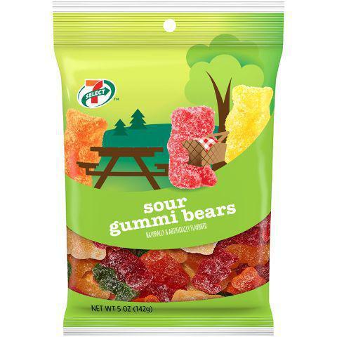 7-Select Sour Gummi Bears 5oz · Devour this tasty, sour fruity candy.