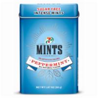 7-Select Peppermint Tin · Peppermint flvaored mints.
