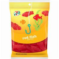 7-Select Red Fish 5oz · Devour this tasty, fruity candy.