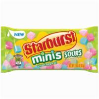 Starburst Minis Sours 1.85oz · Just like the Starburst you know, but now smaller and unwrapped.