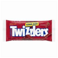 Twizzlers Strawberry King Size 5oz · Yummy strawberry candy. Pull. Peel. Eat. Repeat.