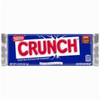Nestle Crunch 1.55oz · Mouthwatering combination of tasty crisped rice and rich milk chocolate, packing an unmistak...