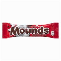 Mounds Bar 1.75oz · Sweet, shredded coconut draped in rich dark chocolate.