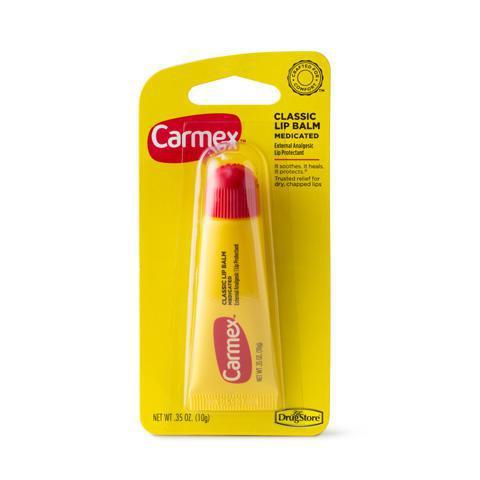 LD Carmex Tube .35oz · Soothe, heal, and protect dry, chapped lips.
