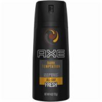 AXE Dark Temptation Body Spray 4oz · Be ready to give in to any temptation. Get a sensual blast of sweetness and spice that’ll ke...