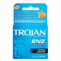 Trojan Enz Lube Condom 3 Pack · Trojan ENZ Lubricated Condoms is a classic, trusted condom. The silky smooth lubricant is ma...