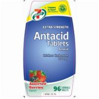 7-Select Extra Strength Antacid Tablets Berry 96 Count · Trust our Extra Strength Antacid tablets for quick delicious relief from the worst symptoms ...