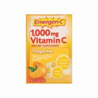 Emergen-C Tangerine 2 Count · Sip the tangy, fizziness of Emergen-C Tangerine to refresh your day with essential nutrients...