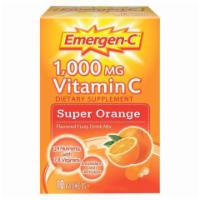 Emergen-C Super Orange 10 Count · Start your day with a glass of sunshine. Emergen-C Immune+ Super Orange is power-packed with...