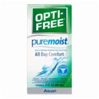 Opti-Free Pure Moist 2oz · Opti-Free Puremoist gives you all day comfort and surrounds your lenses in a cushion of mois...