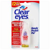 Clear Eyes Red Relief 2oz · A combination of redness-relieving power with 3 moisturizing ingredients to cool, soothe and...