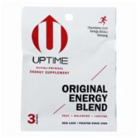 Uptime Nutritional Tablets 3 Count · Uptime is perfect for slow, sluggish mornings. It combines ginseng and ginkgo biloba to help...