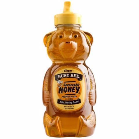Busy Bee Squeeze Honey 12oz · More honey, more problems? Lies. You can never have enough honey and this squeezable bottle makes it even easier to access!