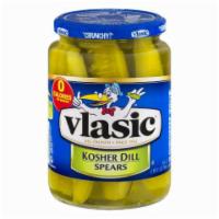 Vlasic Kosher Dill Spears 24oz · Dill-ight yourself in a sour, crunchy, classic Vlasic dill. Too many pickle puns? Dill with ...